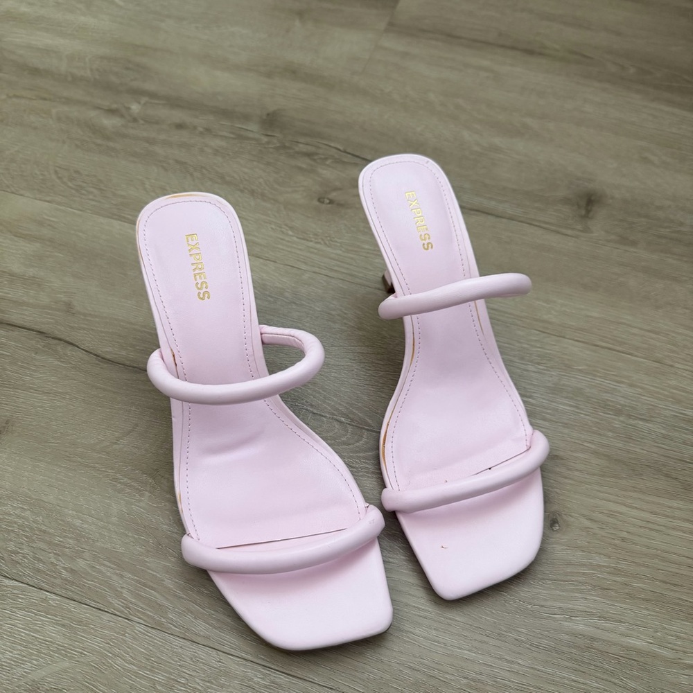 Express Pink Kitten Heels